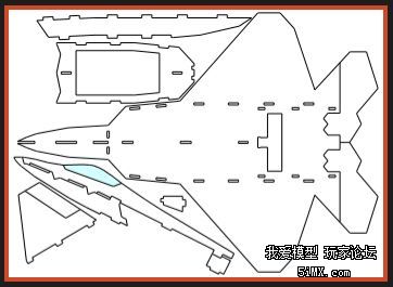 求教这张f22的图纸完整吗? 该怎样组装呢?