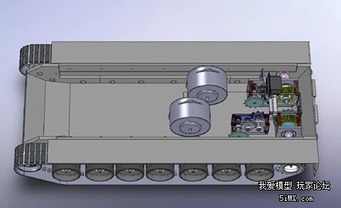 制作金属底盘的1比10的豹2a6(235楼有试车视频)(284楼有更新)