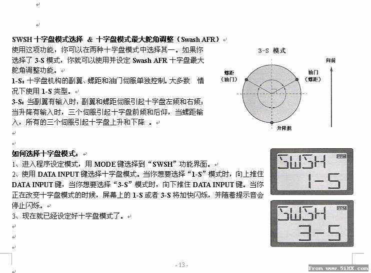 【大力电子】FUTABA 6EXHP 带插图中文说明书 FUTABA,hp连理之木 作者:沈淼章 1005 